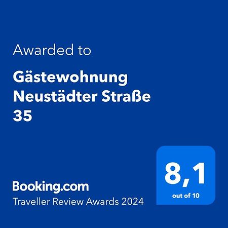 Gaestewohnung Neustaedter Strasse 35 Thale Zewnętrze zdjęcie